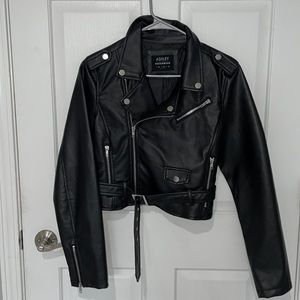 Leather jacket
